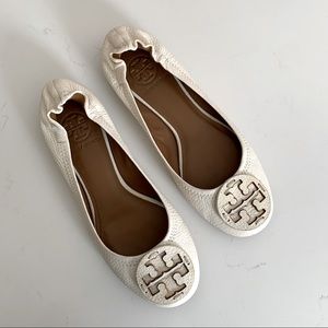 Tory Burch Leather Flats Size 6